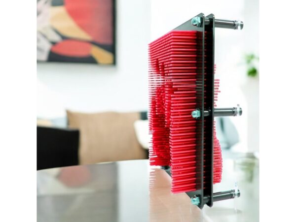 TABLICA SZPILKOWA PLASTIKOWA 15x20cm - czerwony