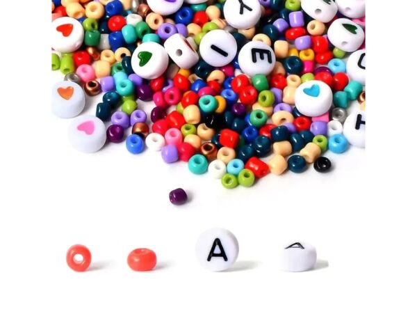 ZESTAW KORALIKÓW DO ROBIENIA BRANSOLETEK