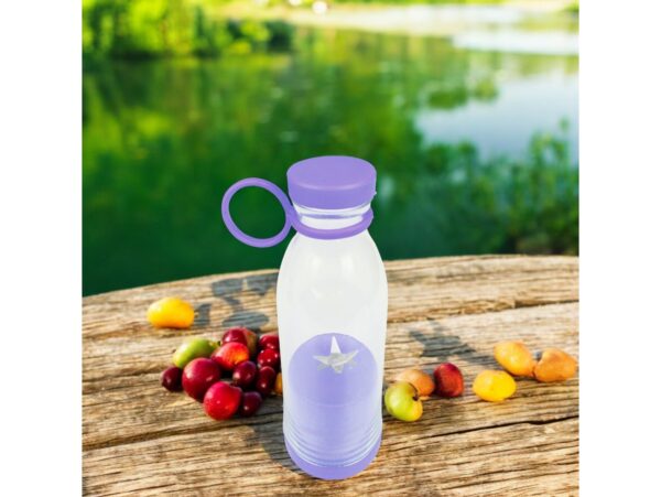 BLENDER BUTELKA PRZENOŚNY TURYSTYCZNY - fioletowy
