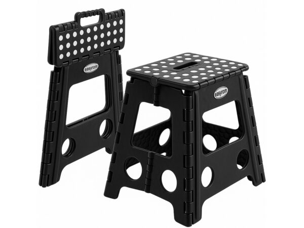 EASYFORM TABORET STOŁEK SKŁADANY 39CM - czarny