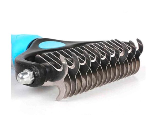 GRZEBIEŃ DO WYCZESYWANIA SIERŚCI PSA KOTA ZGRZEBŁO