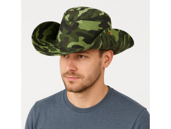 KAPELUSZ MĘSKI MORO 57x38cm - klasyczne moro