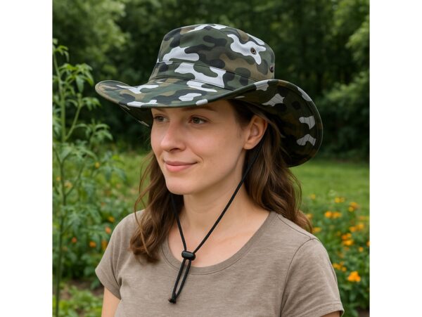 KAPELUSZ MĘSKI MORO 57x38cm - szary