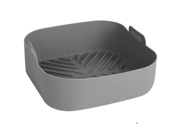 KOSZYK SILIKONOWY FORMA DO FRYTKOWNICY AIR FRYER 20x20x6,5cm