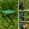 KRZESEŁKO KRZESŁO WĘDKARSKIE SKŁADANE32x27x25cm - zielony