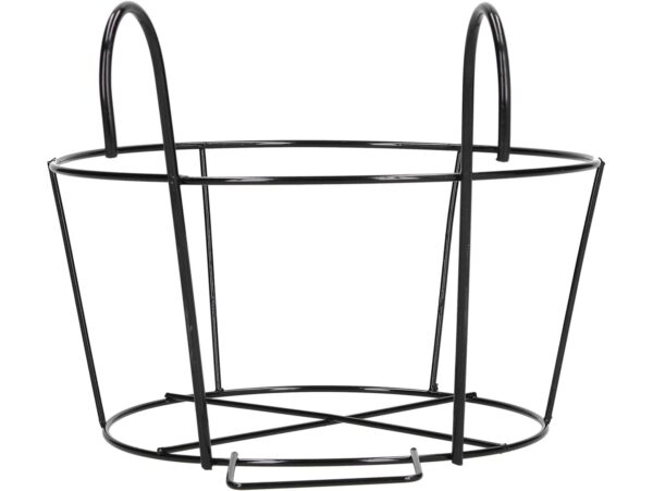 KWIETNIK WIESZAK DO DONICY BALKONOWEJ 20x15,5x11cm - czarny