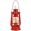 LAMPA NAFTOWA 24cm - czerwony