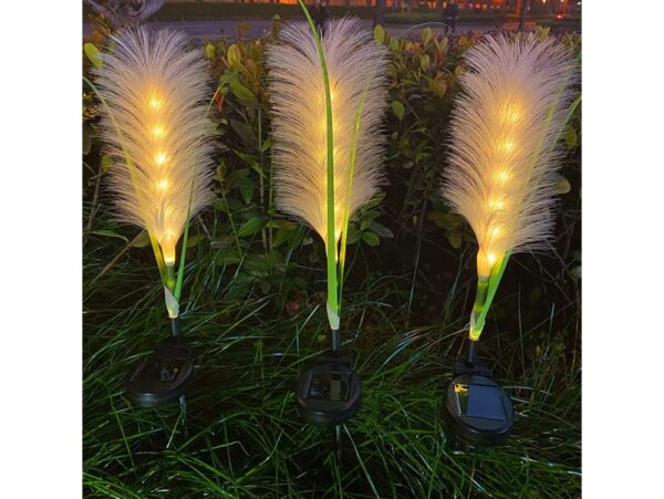LAMPA OGRODOWA SOLARNA LED TRAWA PAMPAS