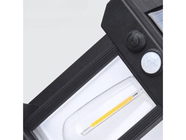 LAMPA SOLARNA Z CZUJNIKIEM RUCHU ZMIERZCHU 3 TRYBY 17x11x6cm