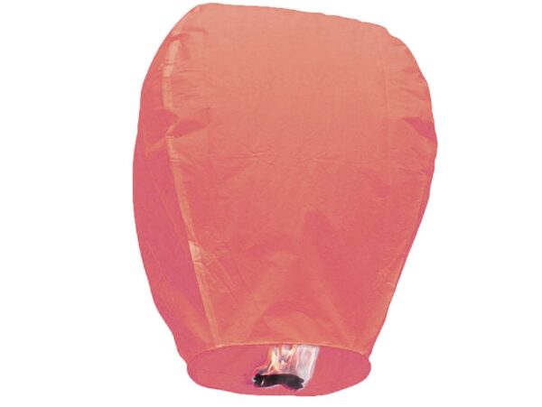 LAMPION SZCZĘŚCIA LATAJĄCY - brzoskwiniowy