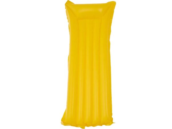 MATERAC PLAŻOWY DMUCHANY DO PŁYWANIA 180x70cm - żółty