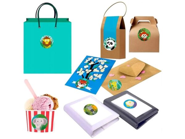 NAKLEJKI MOTYWACYJNE ROLKA 500SZT