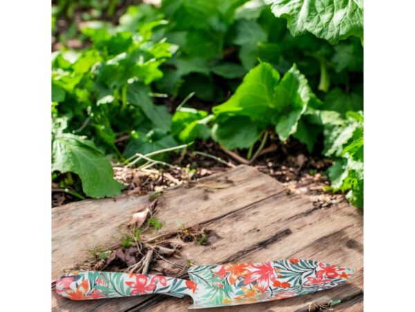 NARZĘDZIA OGRODOWE 3SZT - pomarańczowe kwiaty