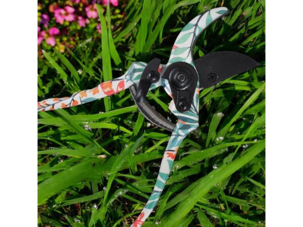 NARZĘDZIA OGRODOWE 3SZT - pomarańczowe kwiaty