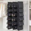 ORGANIZER NA BUTY DO SZAFY WISZĄCY - czarny