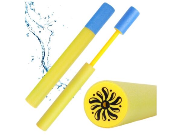 PISTOLET NA WODĘ POMPKA 35cm - żółty