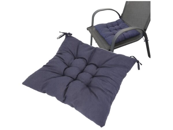 PODUSZKA NA KRZESŁO 40 x 40 - granatowy