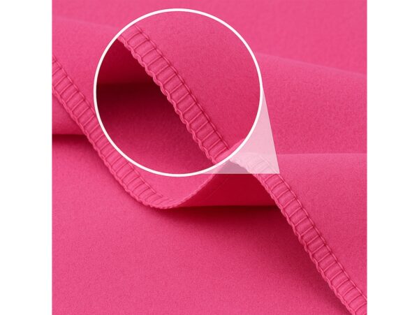 RĘCZNIK Z MIKROFIBRY SZYBKOSCHNĄCY 80x130CM - różowy