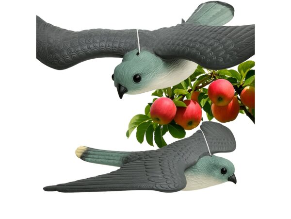 SOKÓŁ ODSTRASZACZ PTAKÓW SZPAKÓW GOŁĘBI PTAKI 54cm