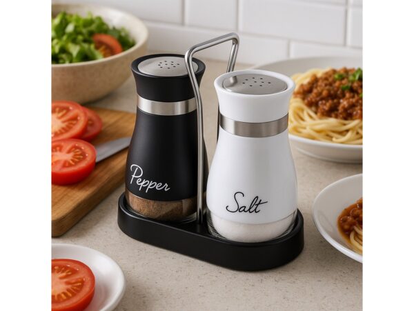 SOLNICZKA PIEPRZNICZKA ZESTAW ZE STOJAKIEM