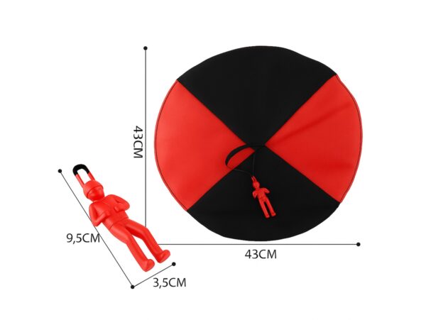 SPADOCHRON DO RZUCANIA SPADOCHRONIARZ - czerwony