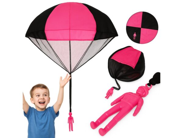 SPADOCHRON DO RZUCANIA SPADOCHRONIARZ - różowy