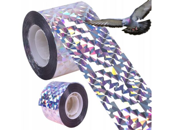 TAŚMA ODSTRASZAJĄCA PTAKI 50M 2 SZT