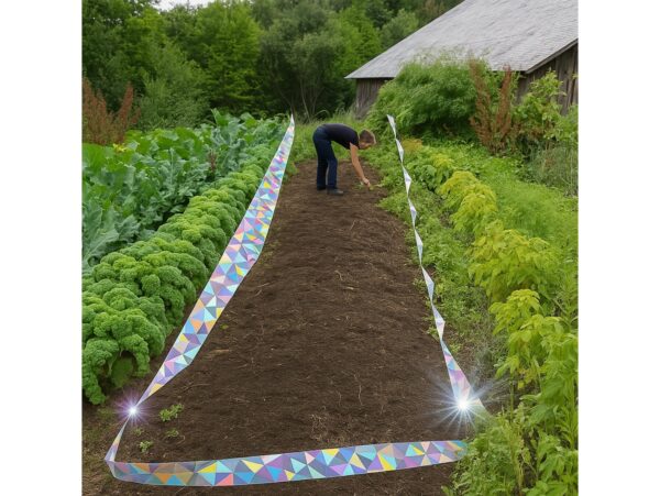 TAŚMA ODSTRASZAJĄCA PTAKI 50M 2 SZT