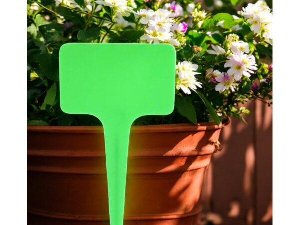 TABLICZKA ETYKIETA DO ROŚLIN 10x6cm 50SZT - zielony