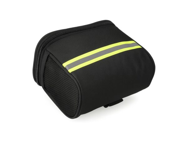 TORBA ROWEROWA NA KIEROWNICĘ - zółte paski