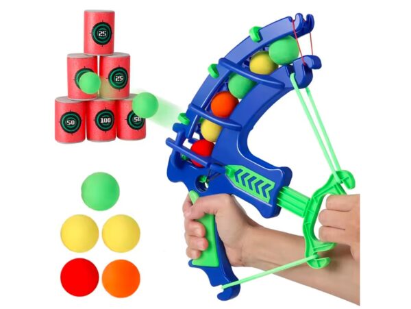 ŁUK ZABAWKOWY Z PIŁECZKAMI 34CM