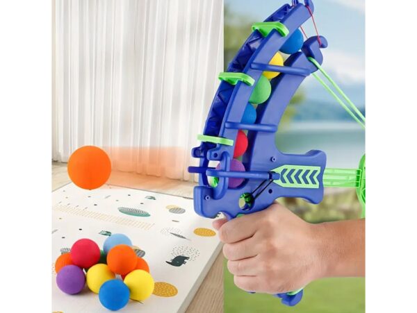 ŁUK ZABAWKOWY Z PIŁECZKAMI 34CM