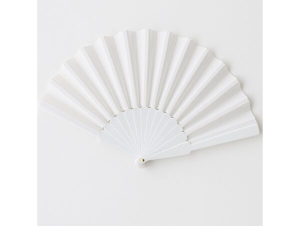 WACHLARZ MATERIAŁOWY 25CM - biały