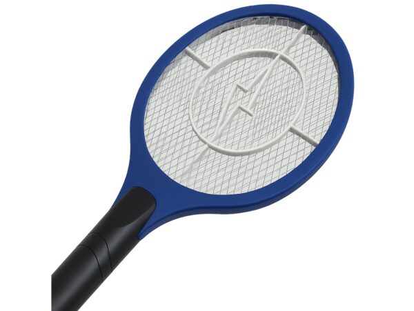 ŁAPKA NA MUCHY ELEKTRYCZNA NA AKUMULATOR DO GNIAZDKA - ciemny niebieski