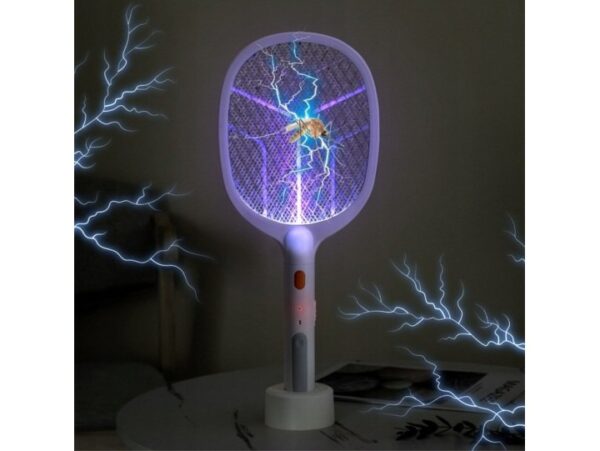 ŁAPKA NA OWADY ELEKTRYCZNA 2W1 42x18x4cm