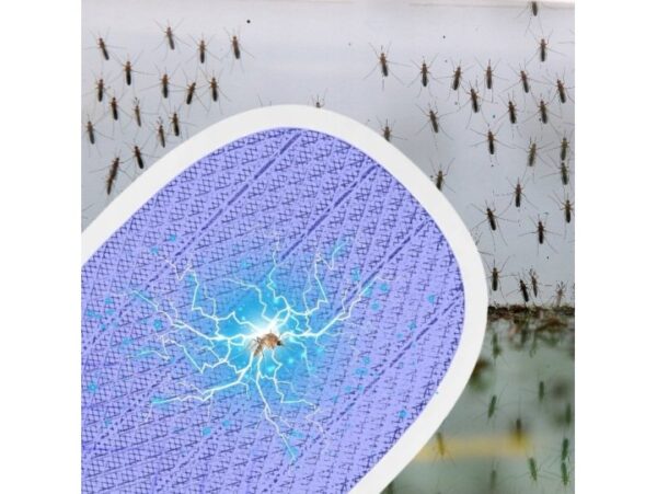 ŁAPKA NA OWADY ELEKTRYCZNA 2W1 42x18x4cm