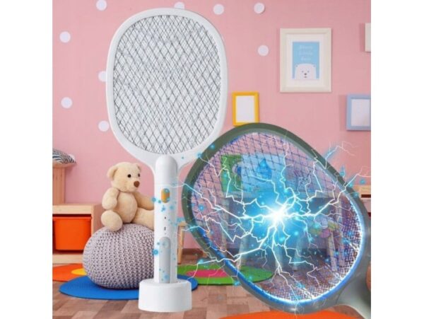 ŁAPKA NA OWADY ELEKTRYCZNA 2W1 42x18x4cm