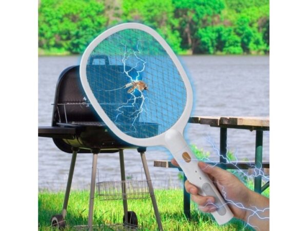 ŁAPKA NA OWADY ELEKTRYCZNA 2W1 42x18x4cm