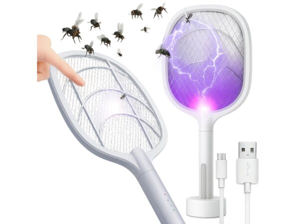 ŁAPKA NA OWADY ELEKTRYCZNA 2W1