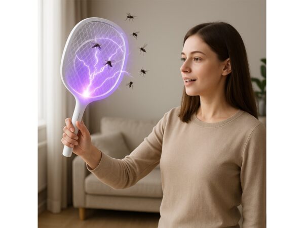 ŁAPKA NA OWADY ELEKTRYCZNA 2W1