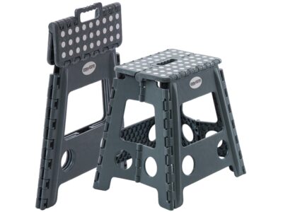EASYFORM TABORET STOŁEK SKŁADANY 39CM - szary