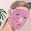 ŻELOWA MASKA NA TWARZ - różowy