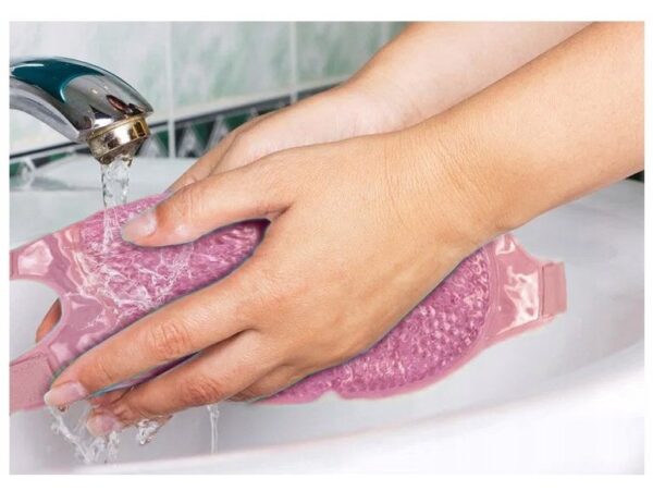 ŻELOWA MASKA NA TWARZ - różowy