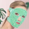 ŻELOWA MASKA NA TWARZ - zielona
