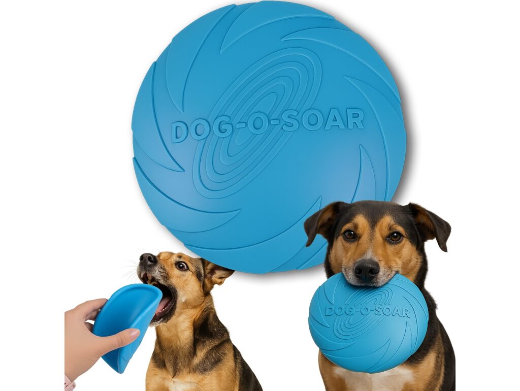 FRISBEE DLA PSA 15CM - niebieski