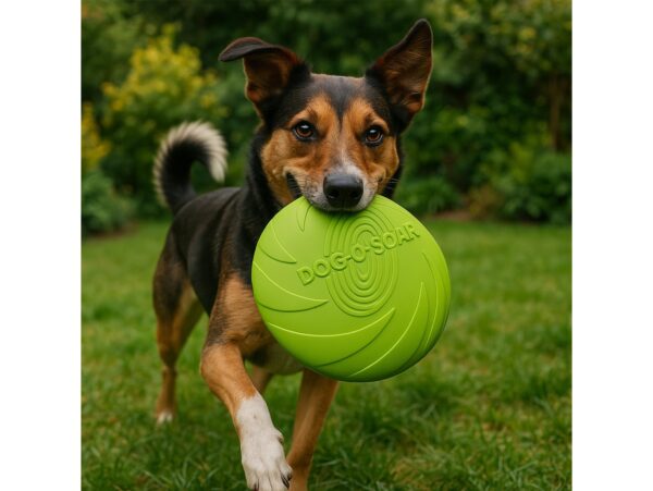 FRISBEE DLA PSA 15CM - zielony