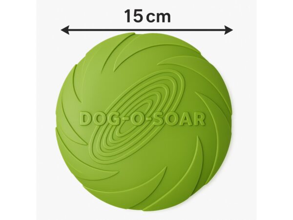 FRISBEE DLA PSA 15CM - zielony