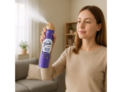 GLADE ODŚWIEŻACZ POWIETRZA AREOZOL 300ML - lawenda i aloes