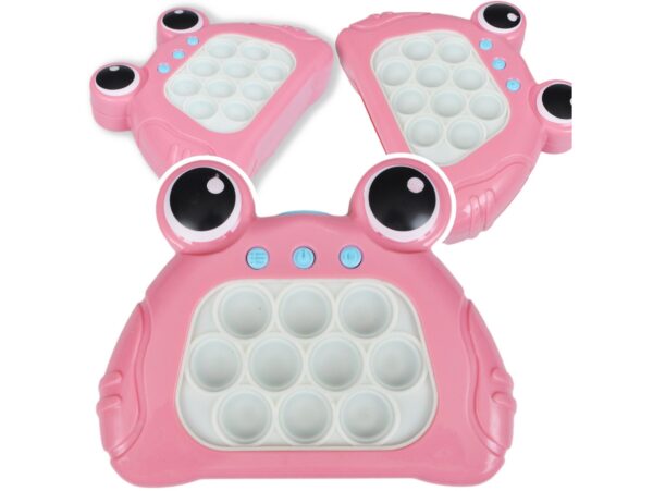 GRA POP IT - żabka różowa