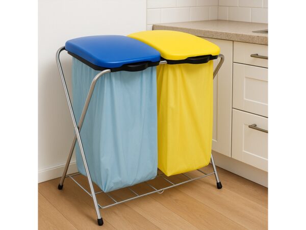 GRID MATIC 2 STOJAK NA WORKI NA ŚMIECI PODWÓJNY/GRID MATIC 2 8001579112028